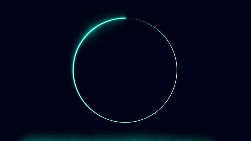 An arc of light closing toward a full ring, illustrating the 2026 Emiratisation target and its 30 June deadline